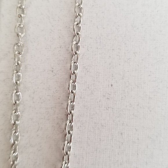 Silver Travel Trailor RV Camper Airstream Charm Necklace Camping Jewelry 18" NEW - Picture 6 of 8